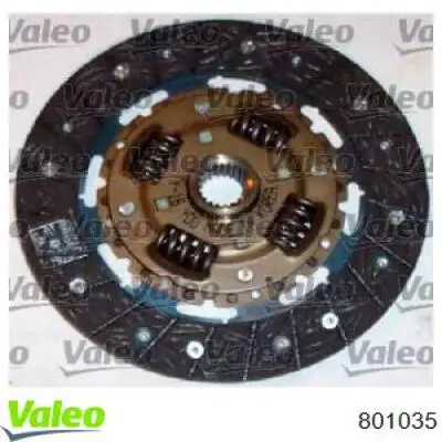 Mecanismo de embrague VALEO 801035 precio, desde 89,28 EUR
