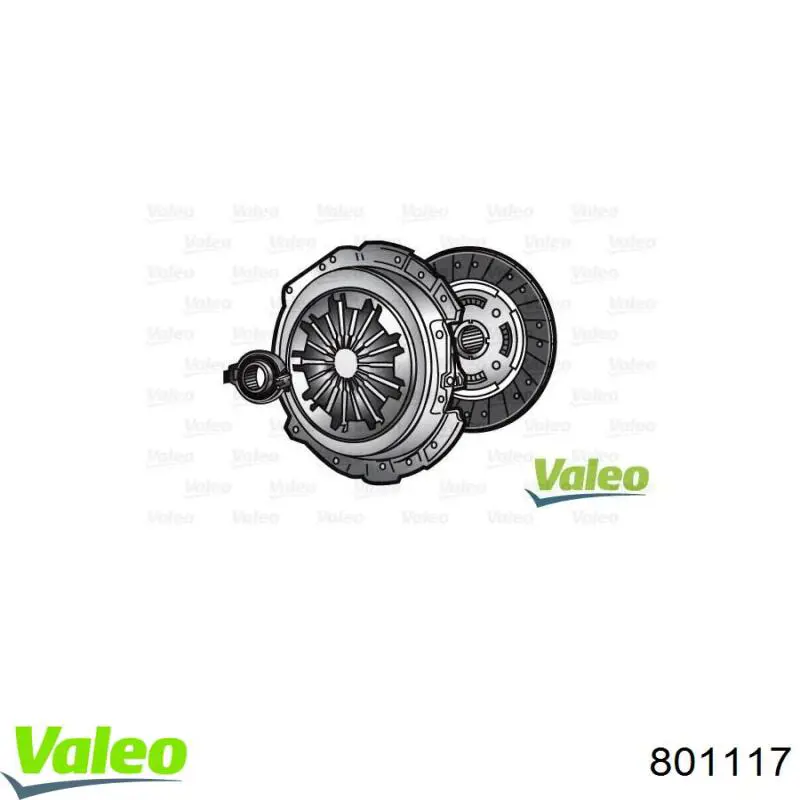 801117 VALEO Embrague motor
