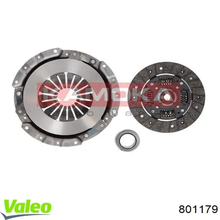 801179 VALEO kit de embrague (3 partes)