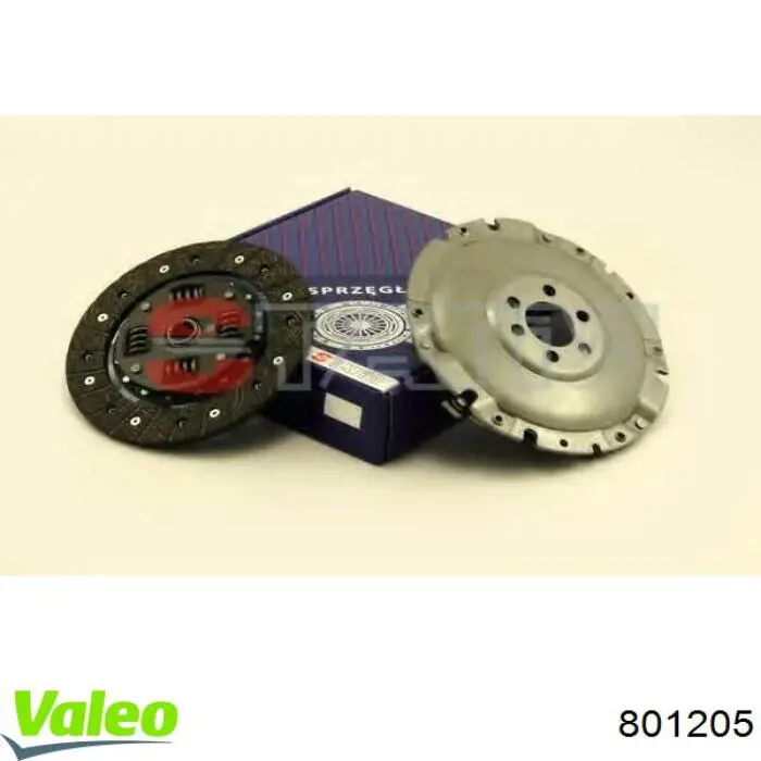 Kit de embrague VALEO 801205