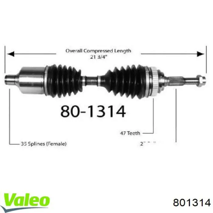 801314 VALEO Embrague motor