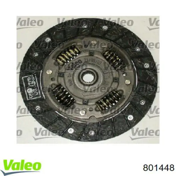 801448 VALEO kit de embrague (3 partes)