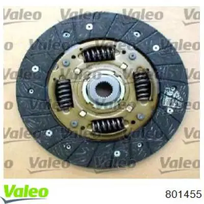 801455 VALEO kit de embrague (3 partes)