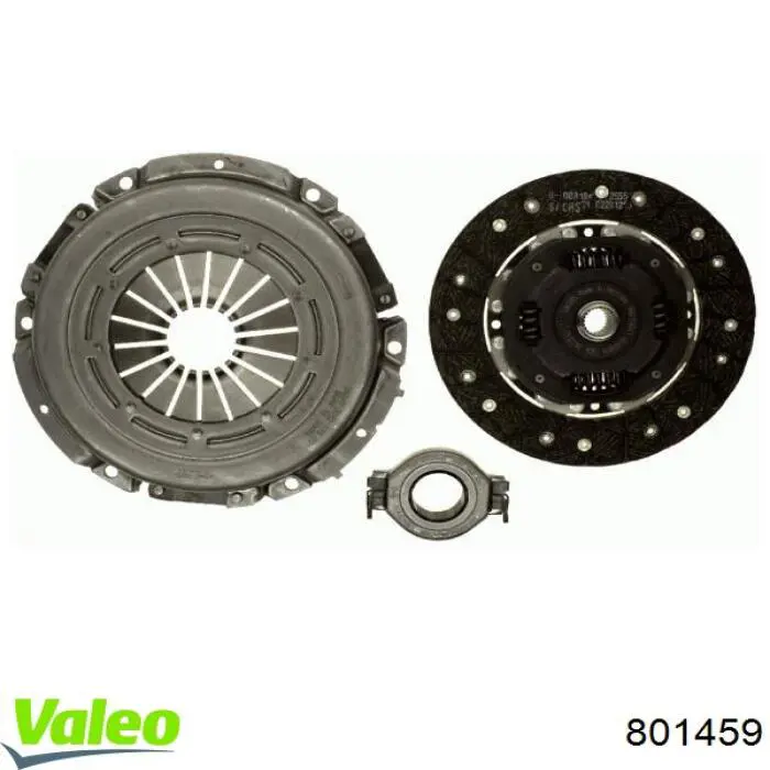 801459 VALEO kit de embrague (3 partes)