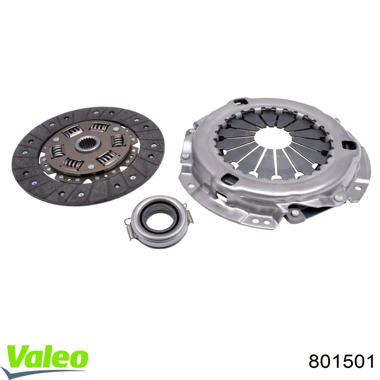 801501 VALEO kit de embrague (3 partes)