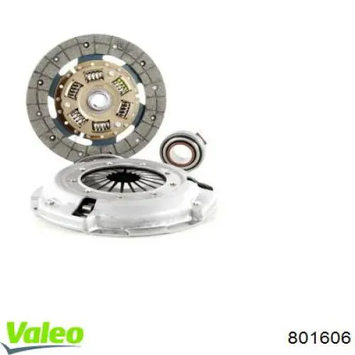 801606 VALEO kit de embrague (3 partes)