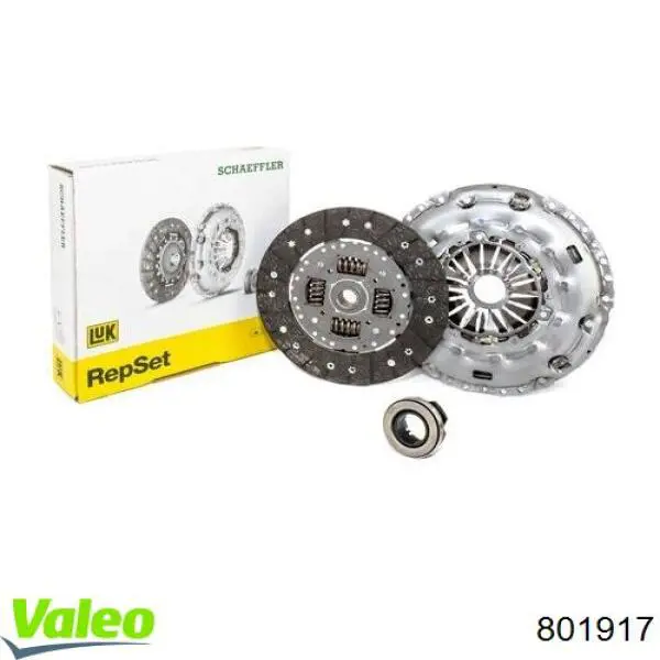 801917 VALEO kit de embrague (3 partes)