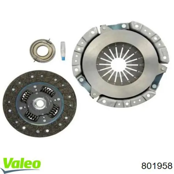 801958 VALEO kit de embrague (3 partes)