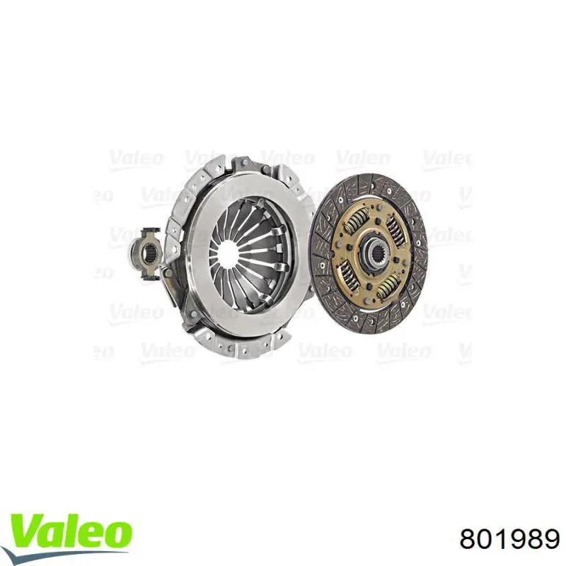 Kit de embrague VALEO 801989