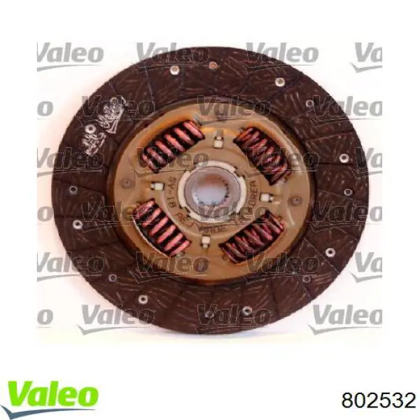 802532 VALEO plato de presión de embrague