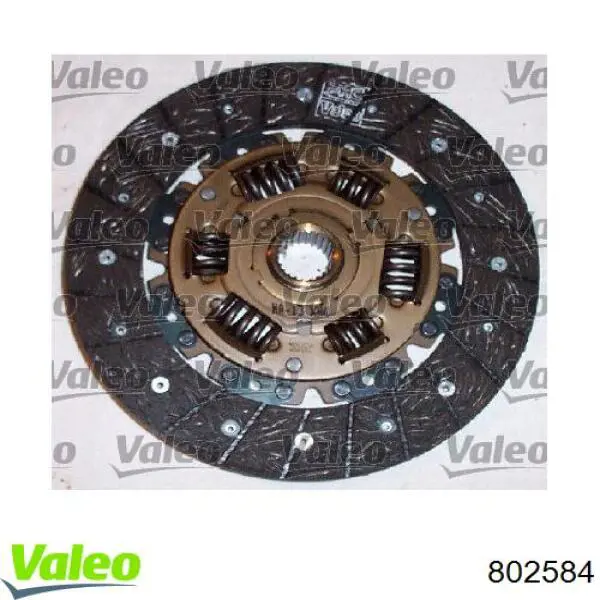 802584 VALEO plato de presión del embrague