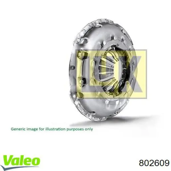 Comprar 802609 VALEO Plato de presión de embrague