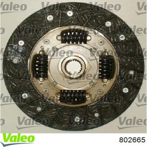 802665 VALEO plato de presión del embrague