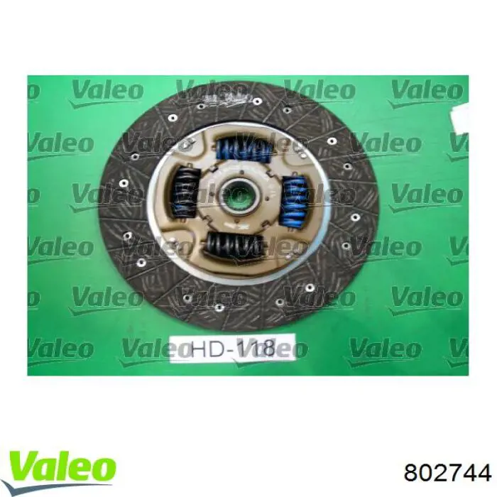 802744 VALEO plato de presión del embrague