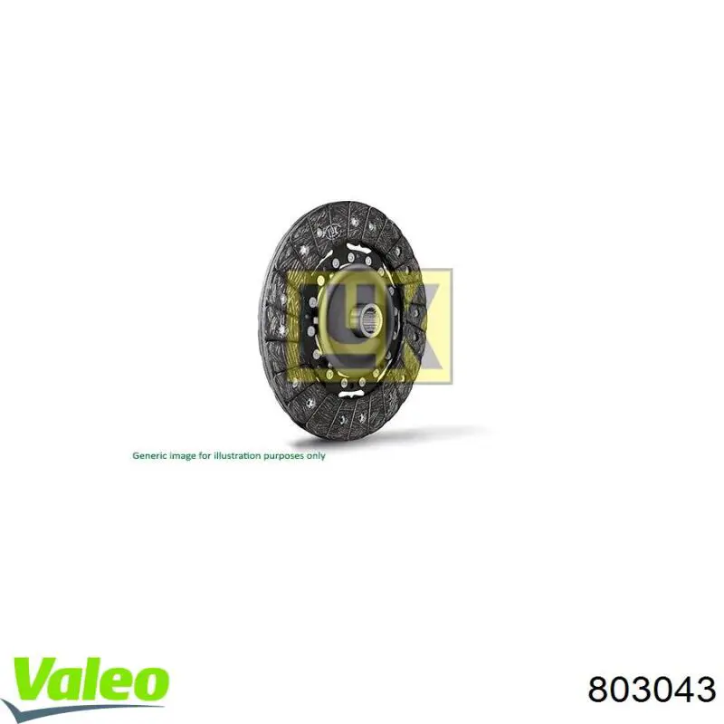 803043 VALEO disco de embrague