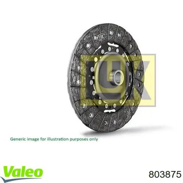803875 VALEO Disco de embrague