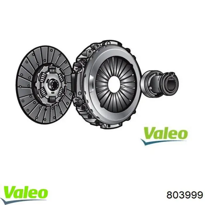 803999 VALEO disco de embrague