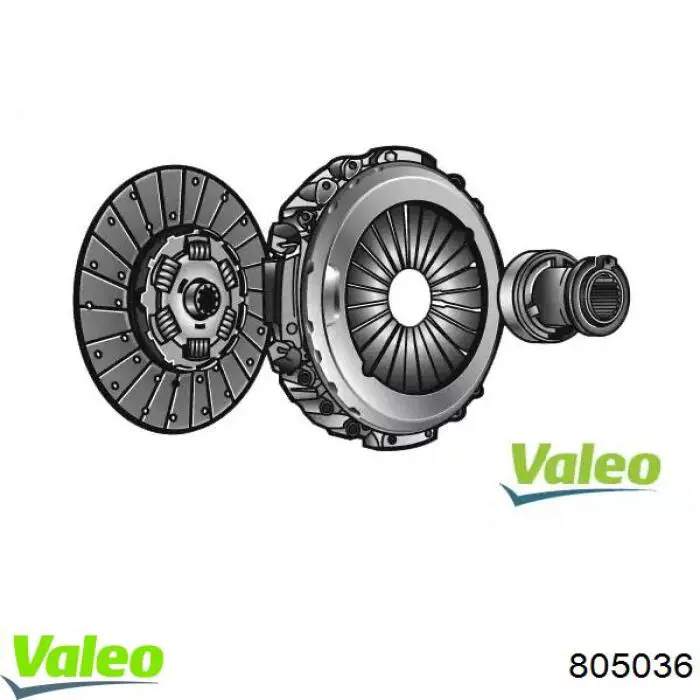 Comprar 805036 VALEO Kit de embrague completo