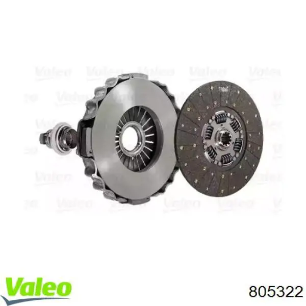 Kit de embrague VALEO 805322