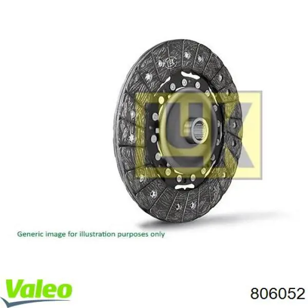 806052 VALEO disco de embrague