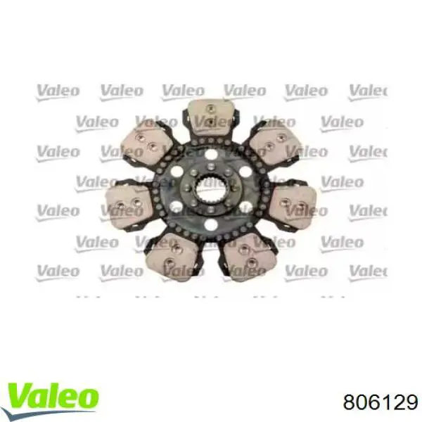 Disco de embrague VALEO 806129 precio, desde 277,31 EUR