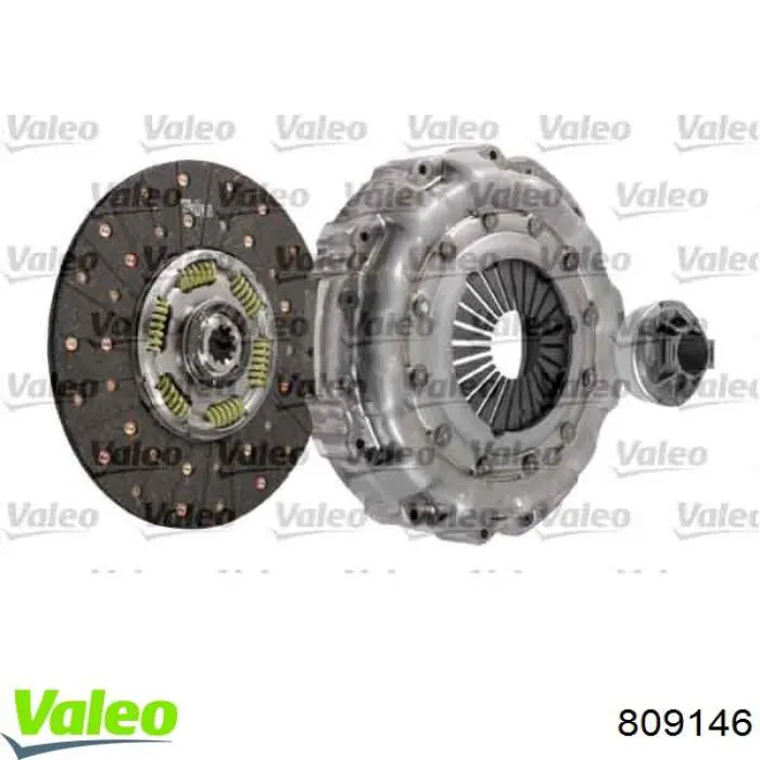 809146 VALEO kit de embrague (3 partes)