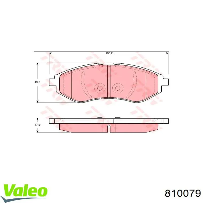 810079 VALEO Desembrague central, embrague (cojinete de desembrague)
