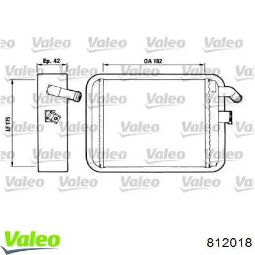 Radiador de calefacción Seat Marbella hatchback (28) (1986 - 1998) precio, desde 65,19 EUR