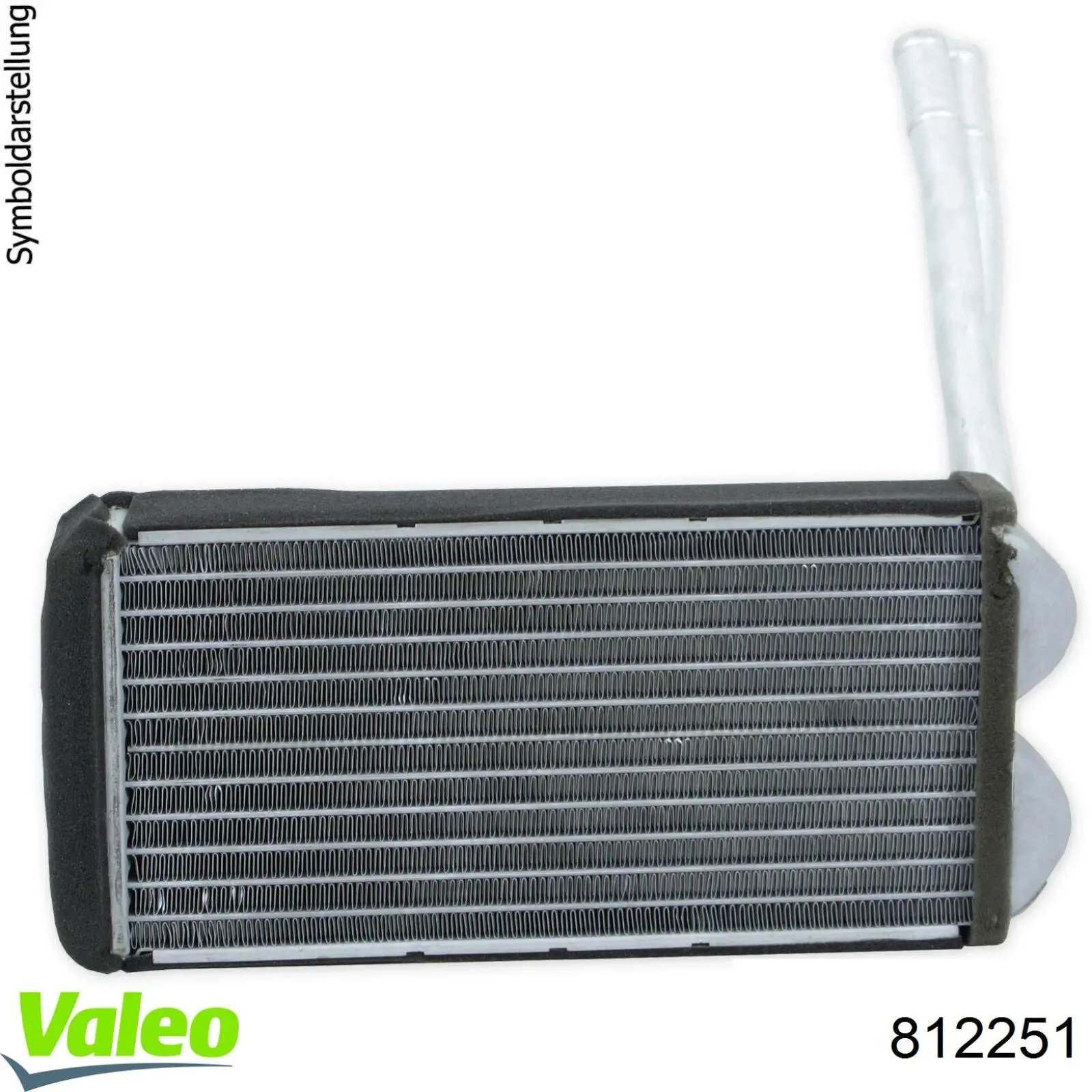 812251 VALEO Radiador de calefacción trasero
