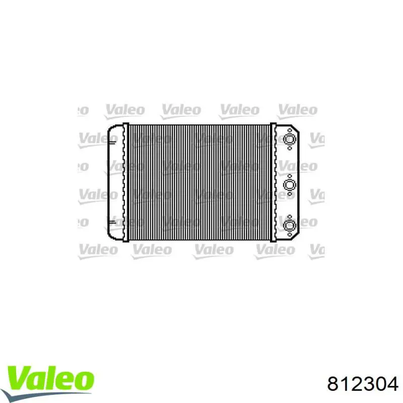 812304 VALEO radiador de calefacción