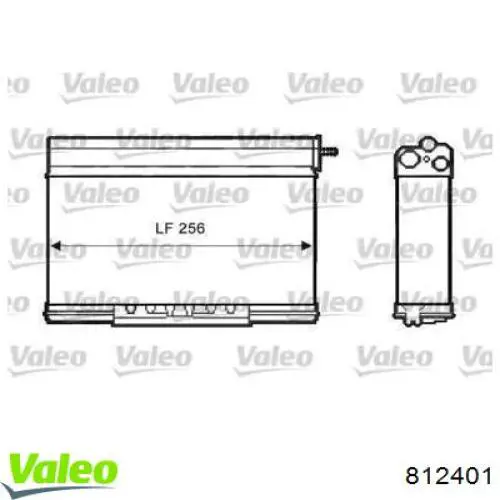 812401 VALEO Radiador interior