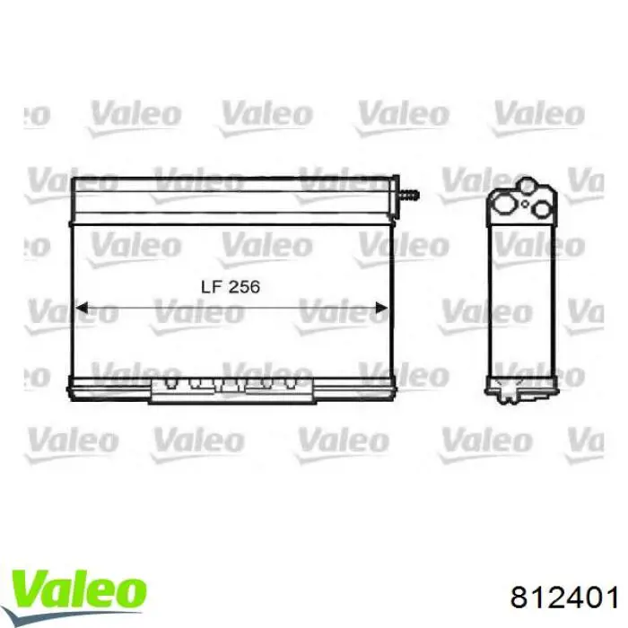Comprar 812401 VALEO Radiador calefacción