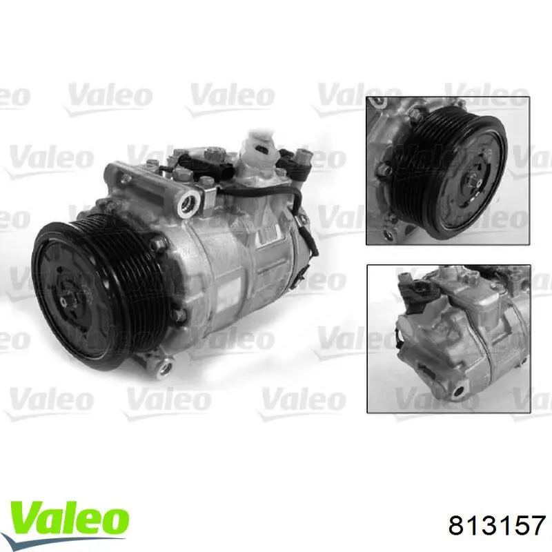 Compresor de aire acondicionado 813157 VALEO