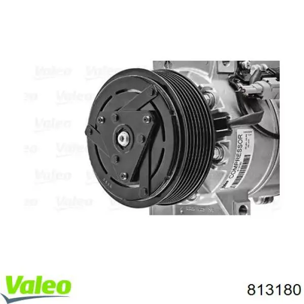 Compresor de aire acondicionado 8200895057 Renault (RVI)