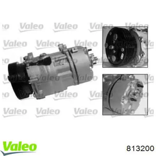 Compresor de aire acondicionado 813200 VALEO