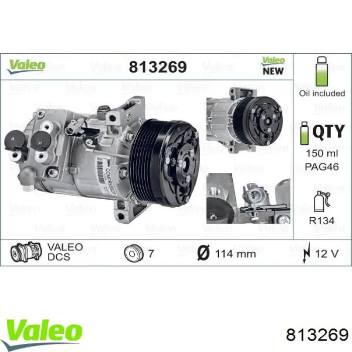 Compresor ac Hyundai/Kia 5B1510276 precio, desde 214,90 EUR