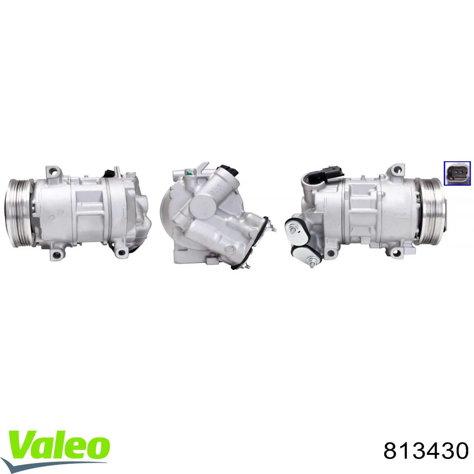 Compresor de ac VALEO 813430