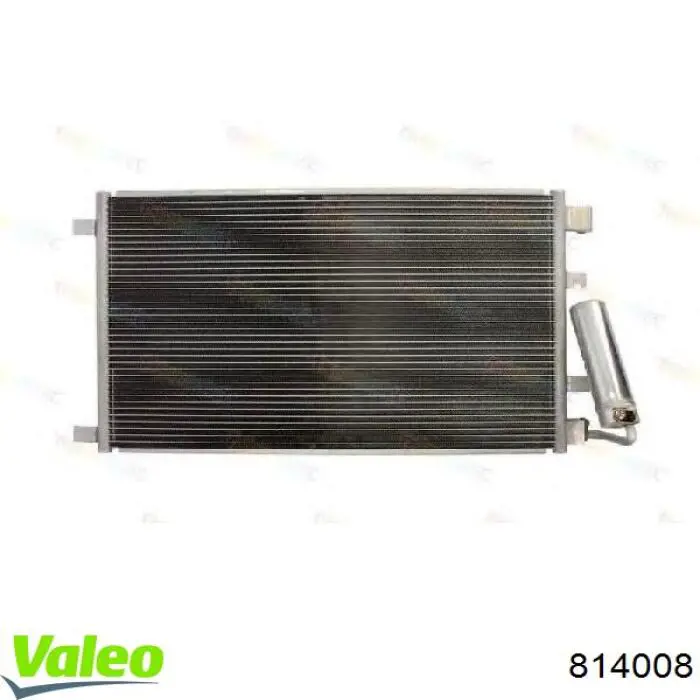 814008 VALEO condensador aire acondicionado