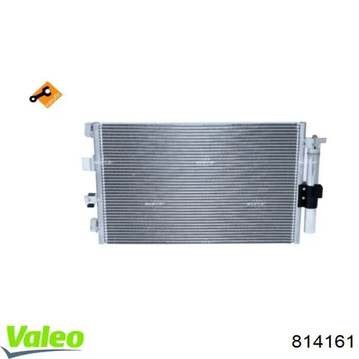 814161 VALEO Radiador de aire acondicionado