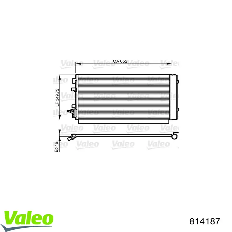 Condensador VALEO 814187