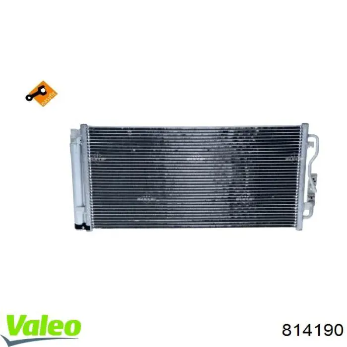 814190 VALEO condensador aire acondicionado