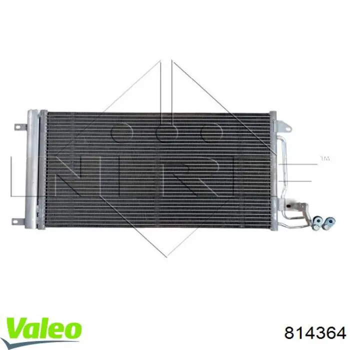 Condensador aire acondicionado 814364 VALEO