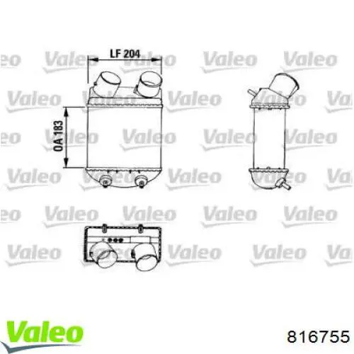Comprar 30820 NRF Turbo intercooler