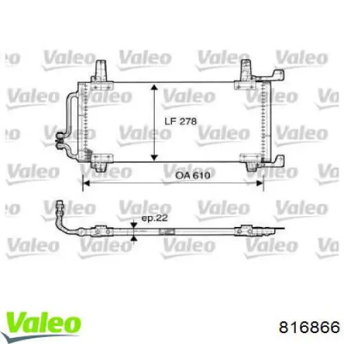 Comprar Condensador aire acondicionado Renault 21  K48