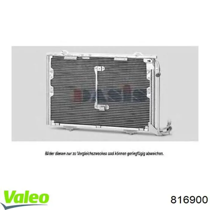 816900 VALEO condensador aire acondicionado