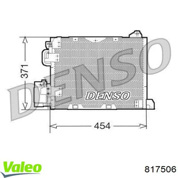 Aire acondicionado capacitor VALEO 817506 precio, desde 78,16 EUR