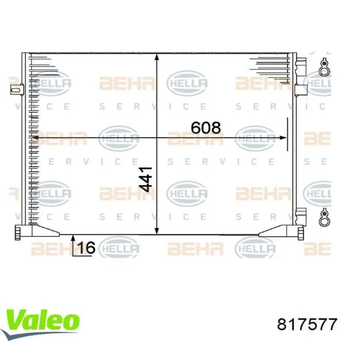 Comprar 817577 VALEO Condensador de aire acondicionado