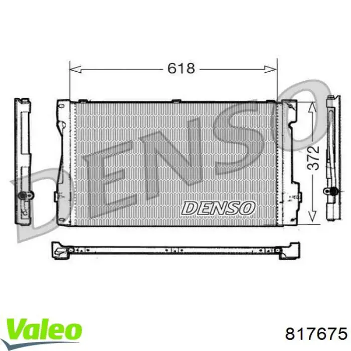 Aire acondicionado capacitor VALEO 817675 precio, desde 79,41 EUR
