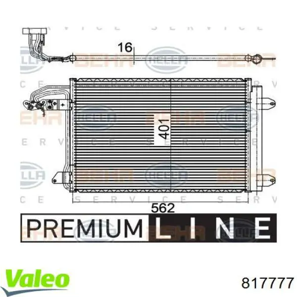 Aire acondicionado capacitor VALEO 817777 precio, desde 72,99 EUR
