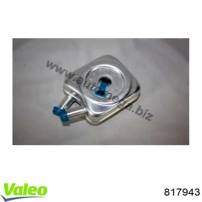 Radiador de aceite debajo del filtro 817943 VALEO